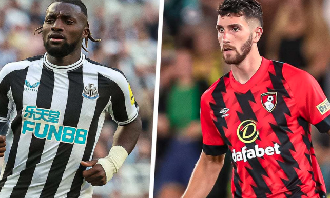 Phong độ hiện tại của Newcastle và Bournemouth Ku Casino